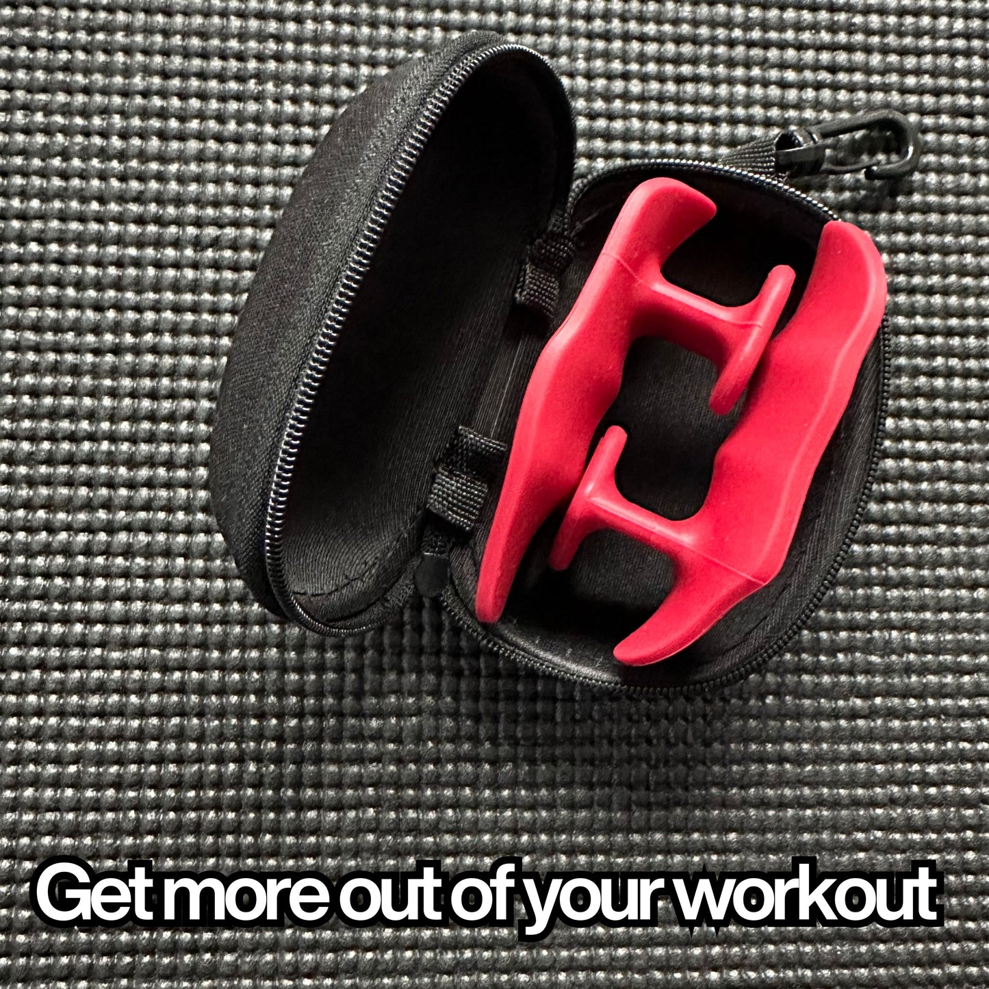 Silicone Gym Grips with case