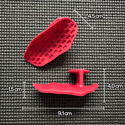 Silicone Gym Grips with case