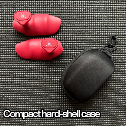 Silicone Gym Grips with case