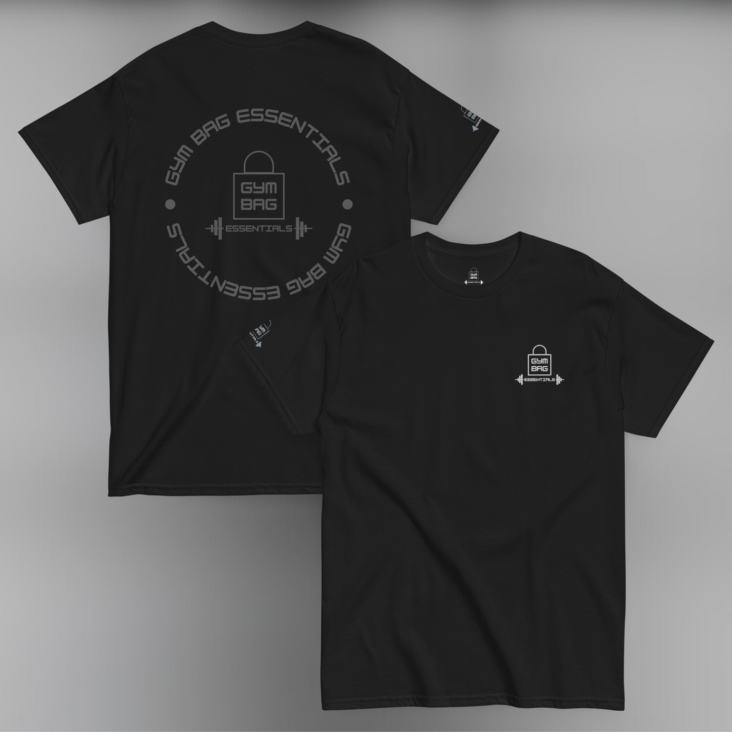 Gym Bag Essentials Classic Embroidered Tee - GBE