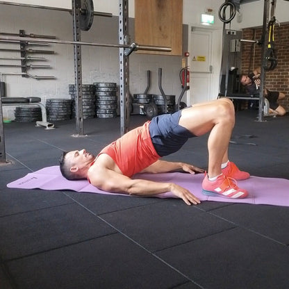 4mm Thick Foldable Yoga/Gym Mat - 183cm x 61cm - Gym Bag Essentials