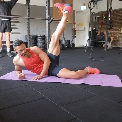 4mm Thick Foldable Yoga/Gym Mat - 183cm x 61cm - Gym Bag Essentials