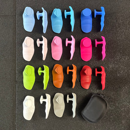 Silicone Gym Grips with case
