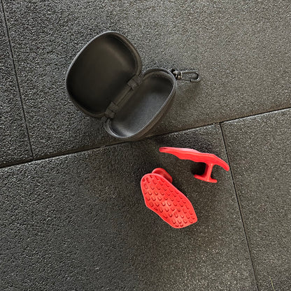 Silicone Gym Grips with case