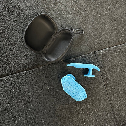 Silicone Gym Grips with case