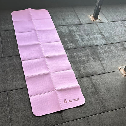 4mm Thick Foldable Yoga/Gym Mat - 183cm x 61cm