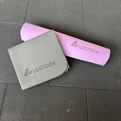 4mm Thick Foldable Yoga/Gym Mat - 183cm x 61cm