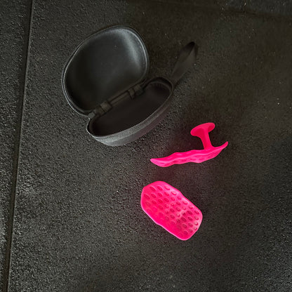 Silicone Gym Grips with case