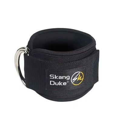 Neoprene Gym Ankle Straps with Double D-Ring Adjustable Cuff (Pattern)