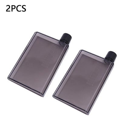 Notebook Size Flat Water Bottle