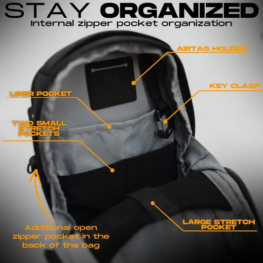 Magnetic Gym Sling Bag