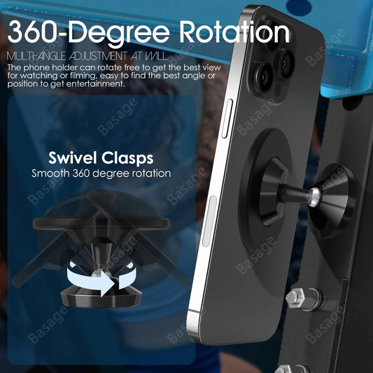 Double Sided Magnetic Gym Phone Holder