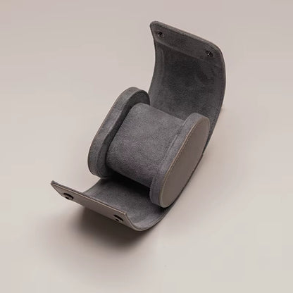 Luxury Leather Watch Travel Storage Roll
