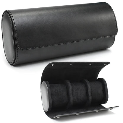 Luxury Leather Watch Travel Storage Roll