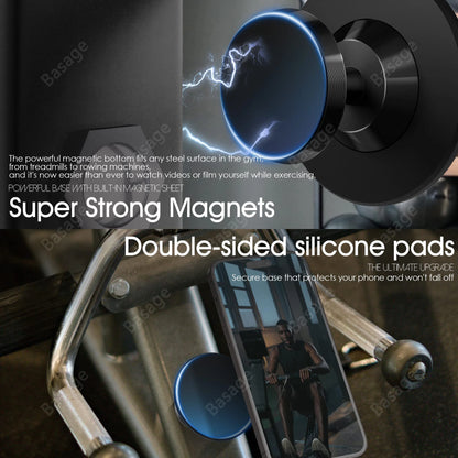 Double Sided Magnetic Gym Phone Holder