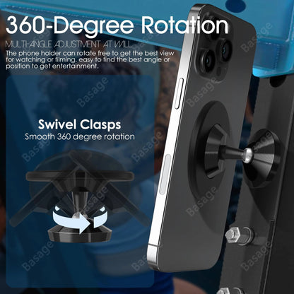 Double Sided Magnetic Gym Phone Holder - Gym Bag Essentials