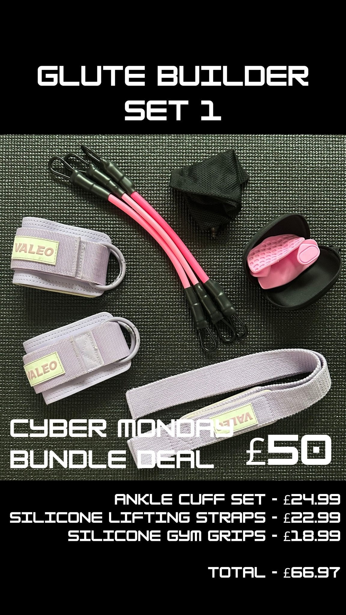 Glute Builder Set 1 - Gym Bag Essentials