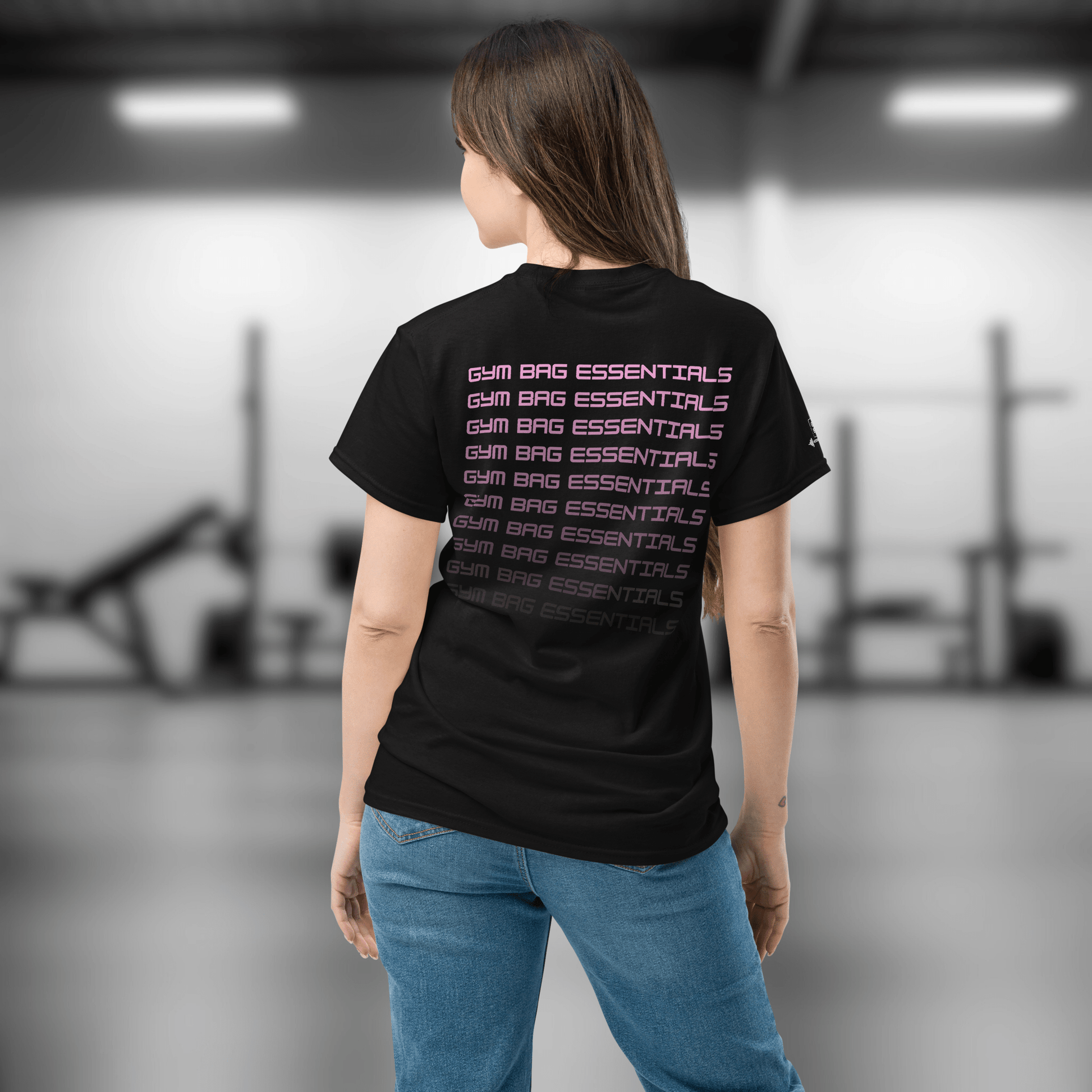 Gym Bag Essentials Classic Embroidered Tee - Fade - Gym Bag Essentials