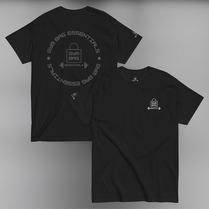 Gym Bag Essentials Classic Embroidered Tee - GBE - Gym Bag Essentials