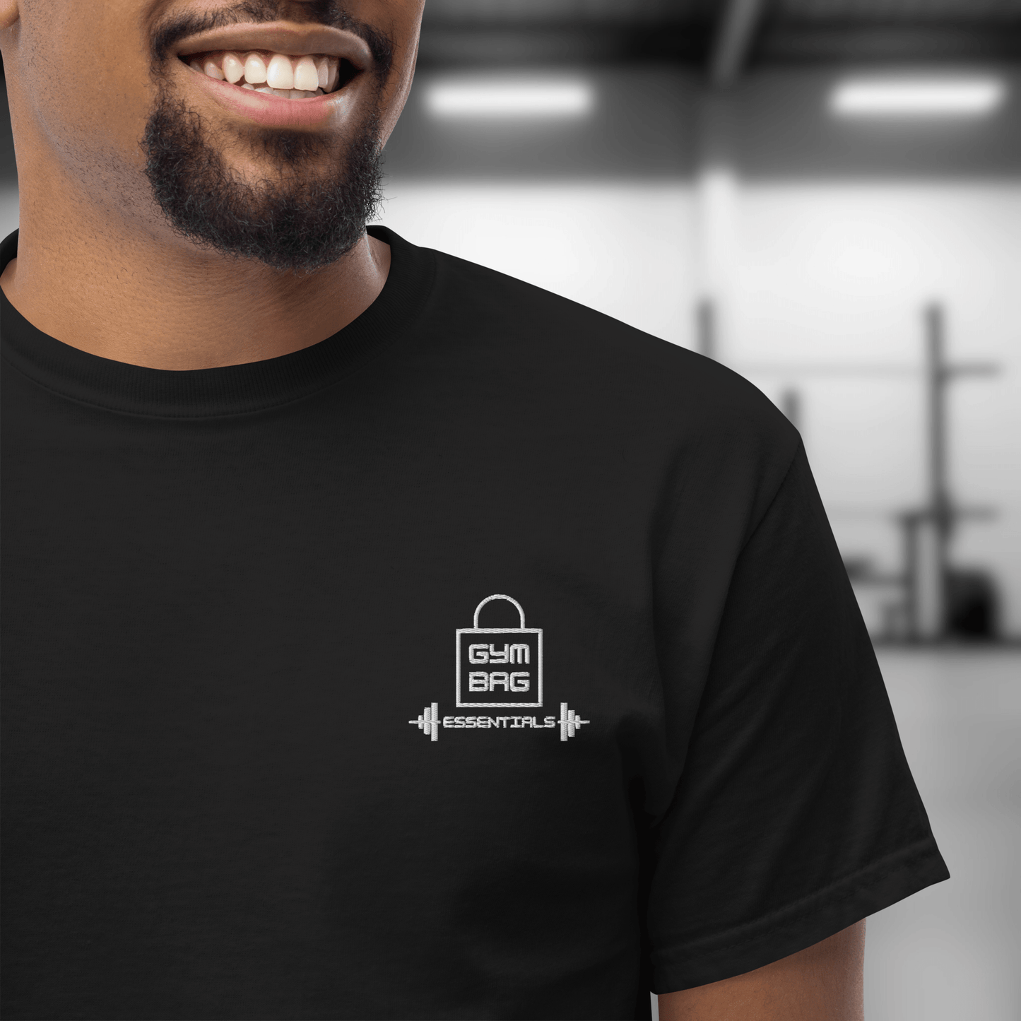 Gym Bag Essentials Classic Embroidered Tee - GBE - Gym Bag Essentials