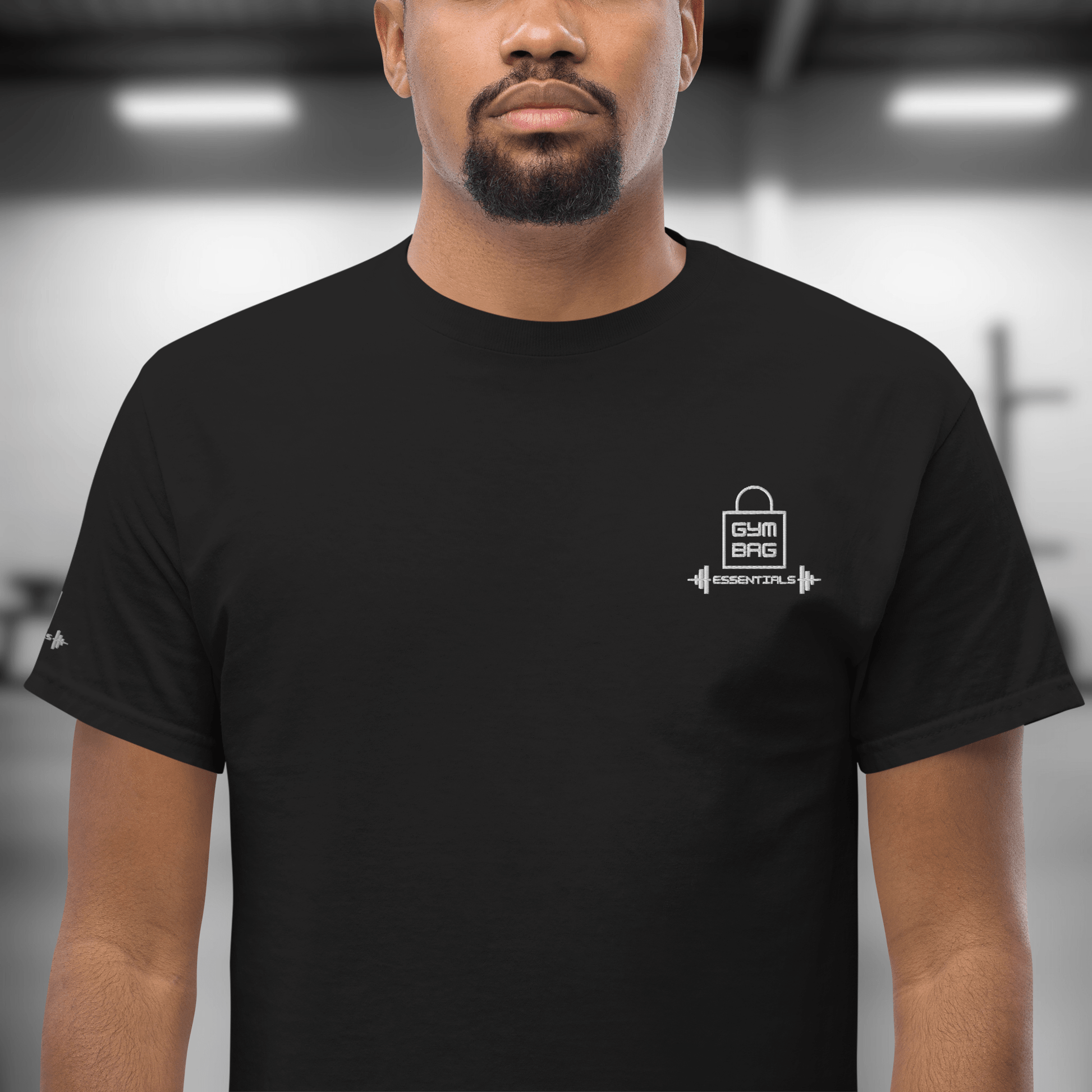 Gym Bag Essentials Classic Embroidered Tee - GBE - Gym Bag Essentials