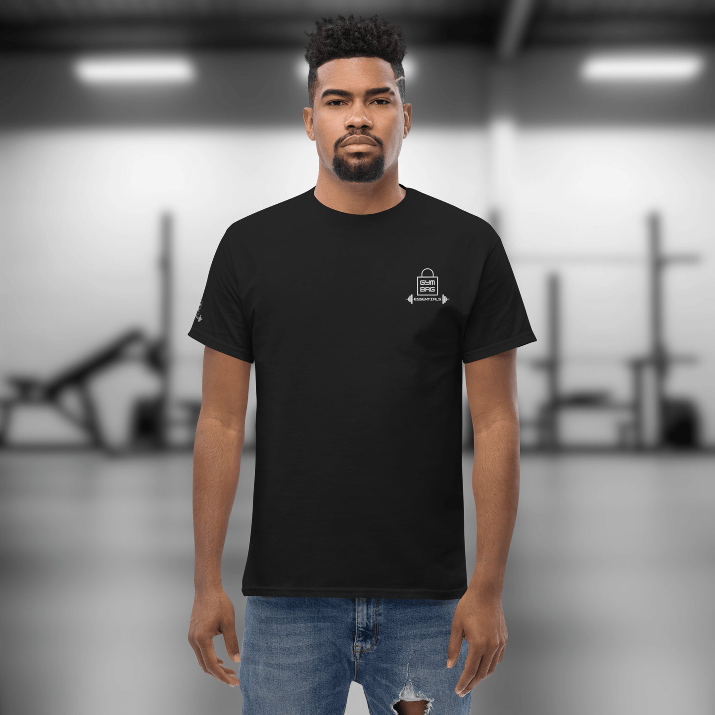 Gym Bag Essentials Classic Embroidered Tee - GBE - Gym Bag Essentials