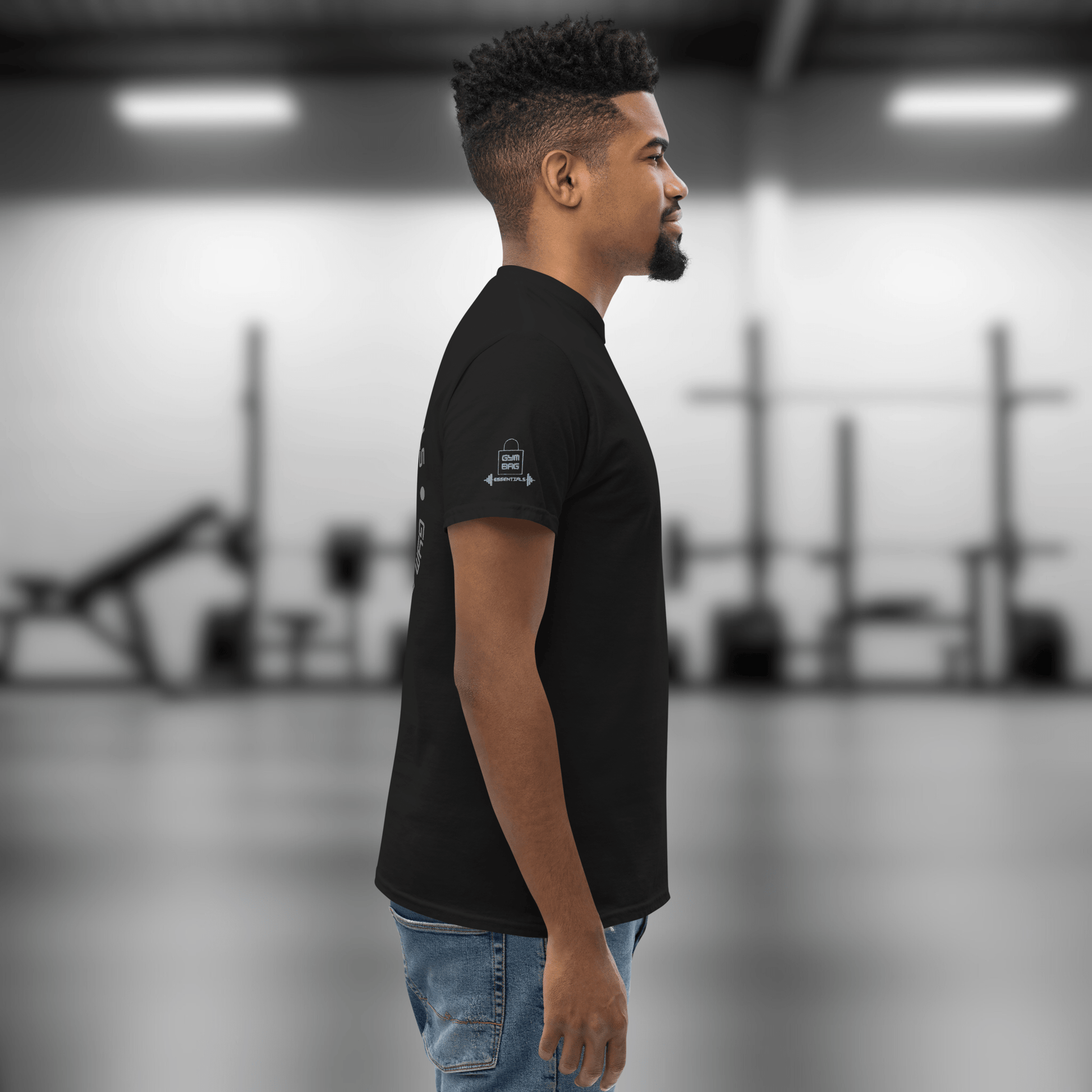 Gym Bag Essentials Classic Embroidered Tee - GBE - Gym Bag Essentials