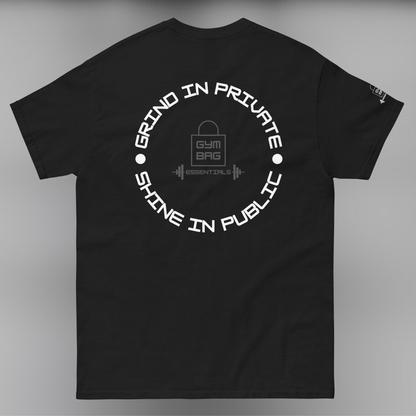 Gym Bag Essentials Classic Embroidered Tee - Grind - Gym Bag Essentials