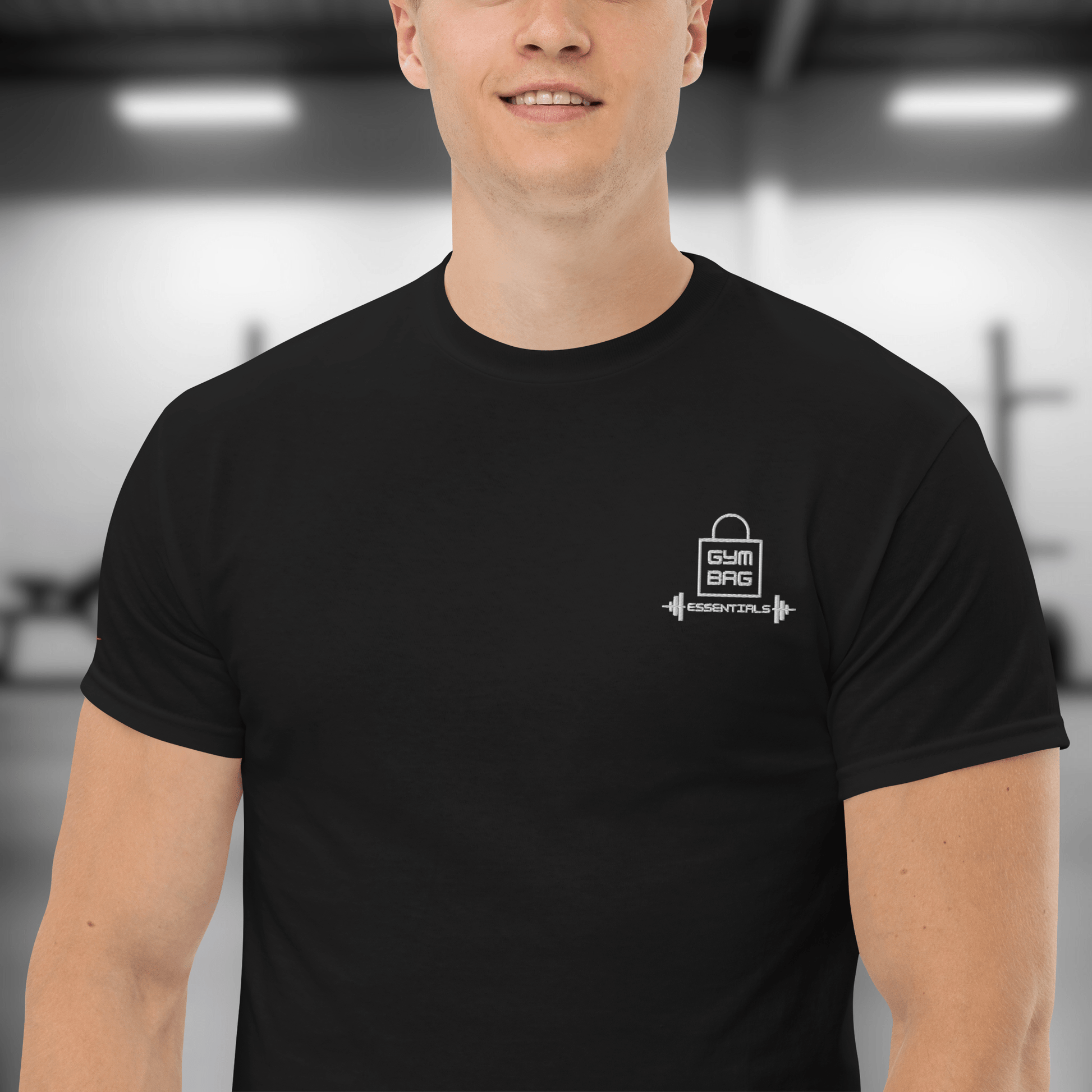 Gym Bag Essentials Classic Embroidered Tee - No Previews - Gym Bag Essentials