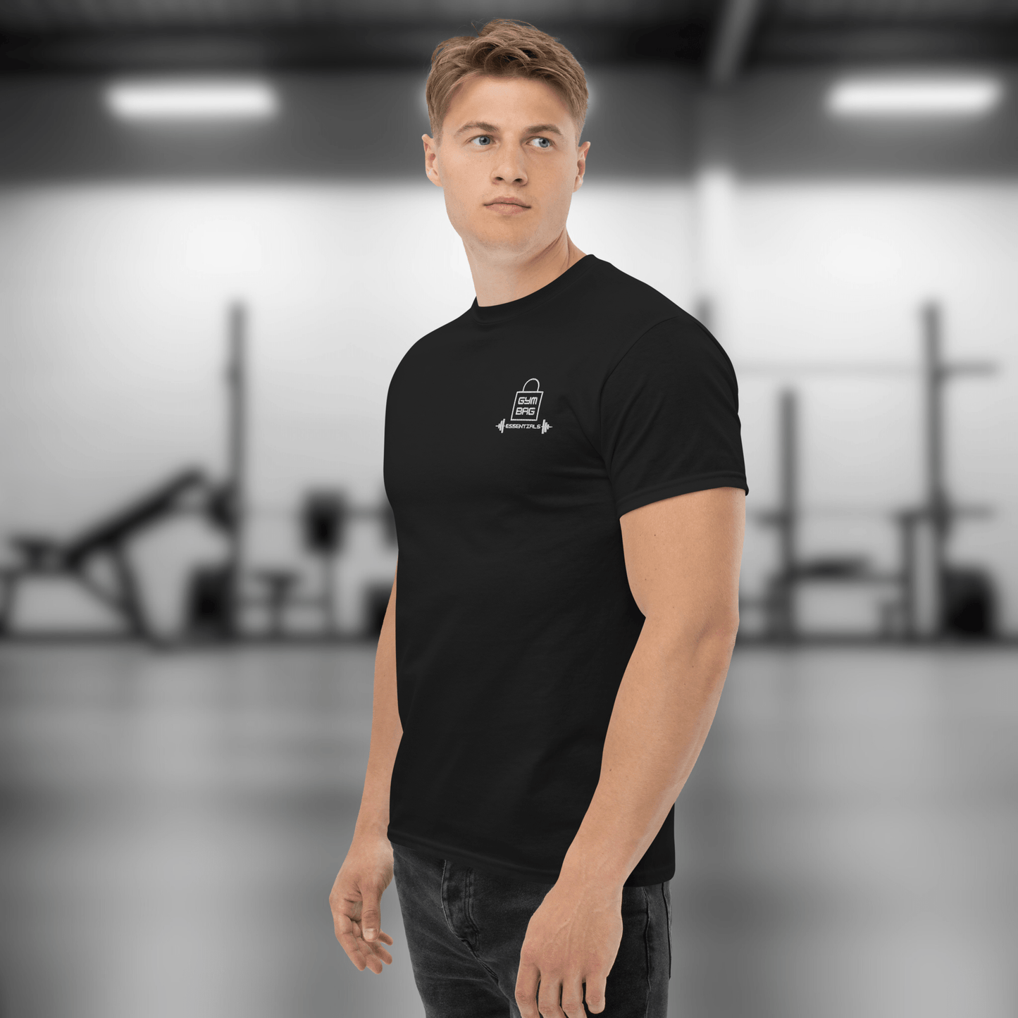 Gym Bag Essentials Classic Embroidered Tee - No Previews - Gym Bag Essentials