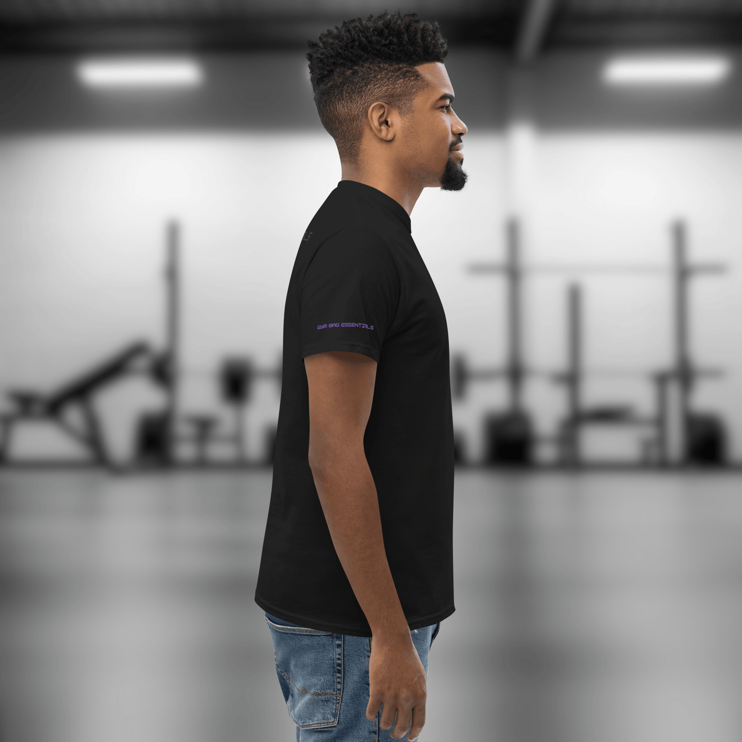 Gym Bag Essentials Classic Tee - Purple - Gym Bag Essentials