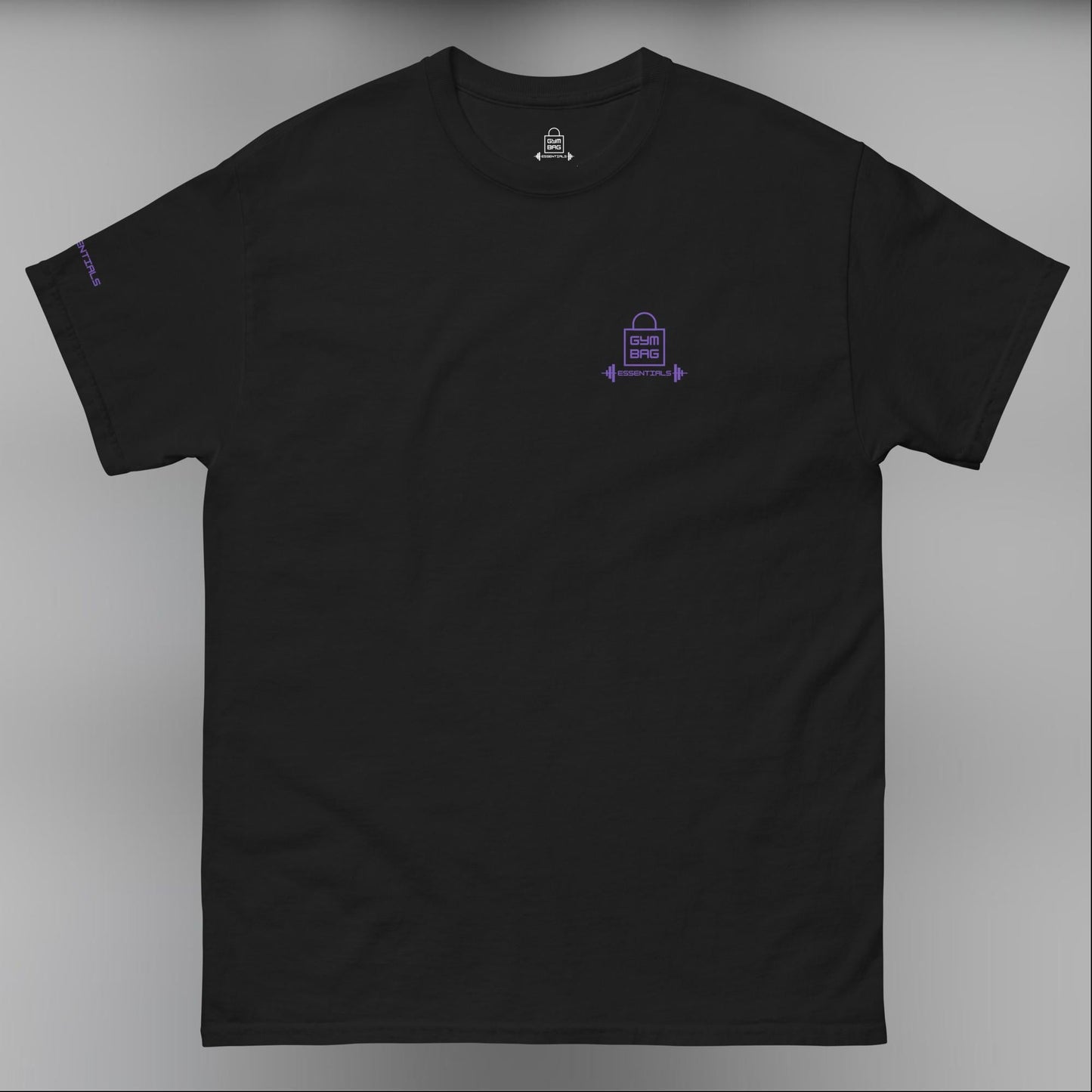 Gym Bag Essentials Classic Tee - Purple - Gym Bag Essentials