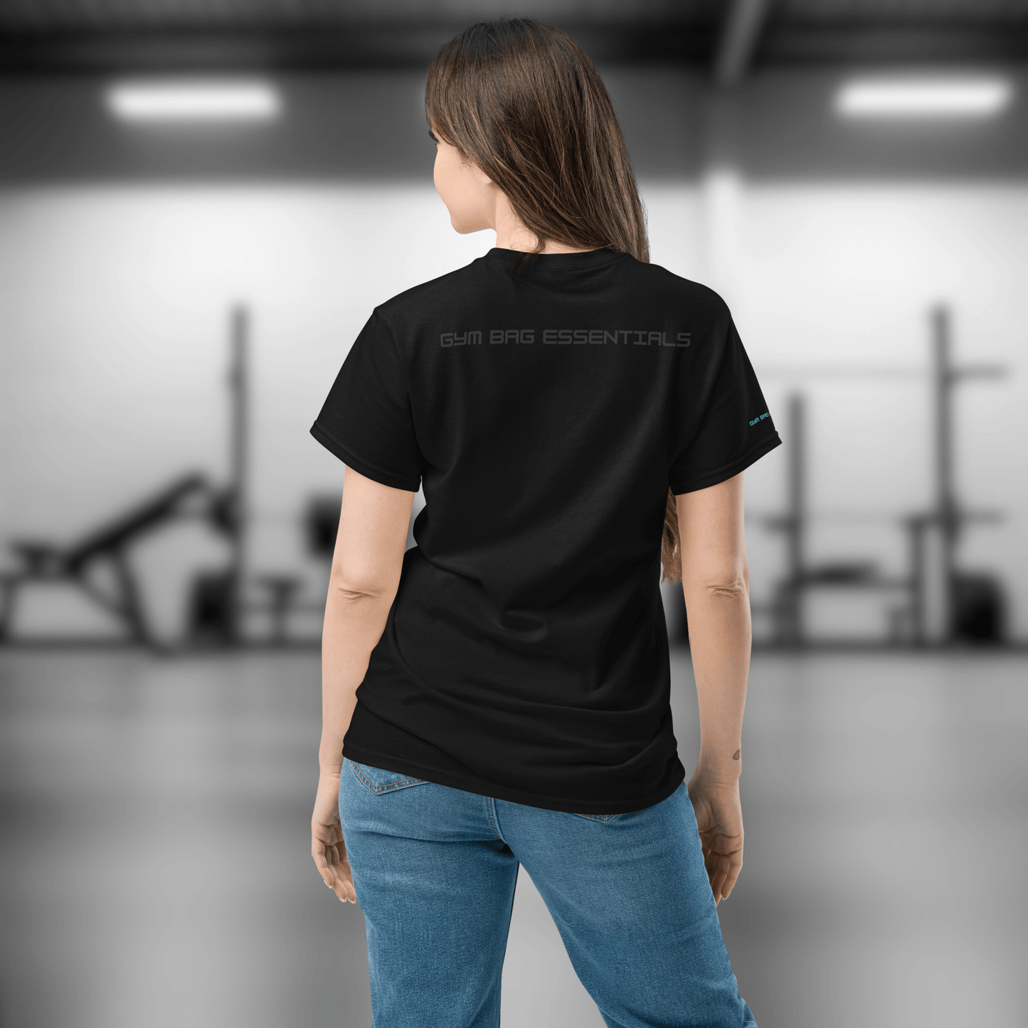 Gym Bag Essentials Classic Tee - Teal - Gym Bag Essentials