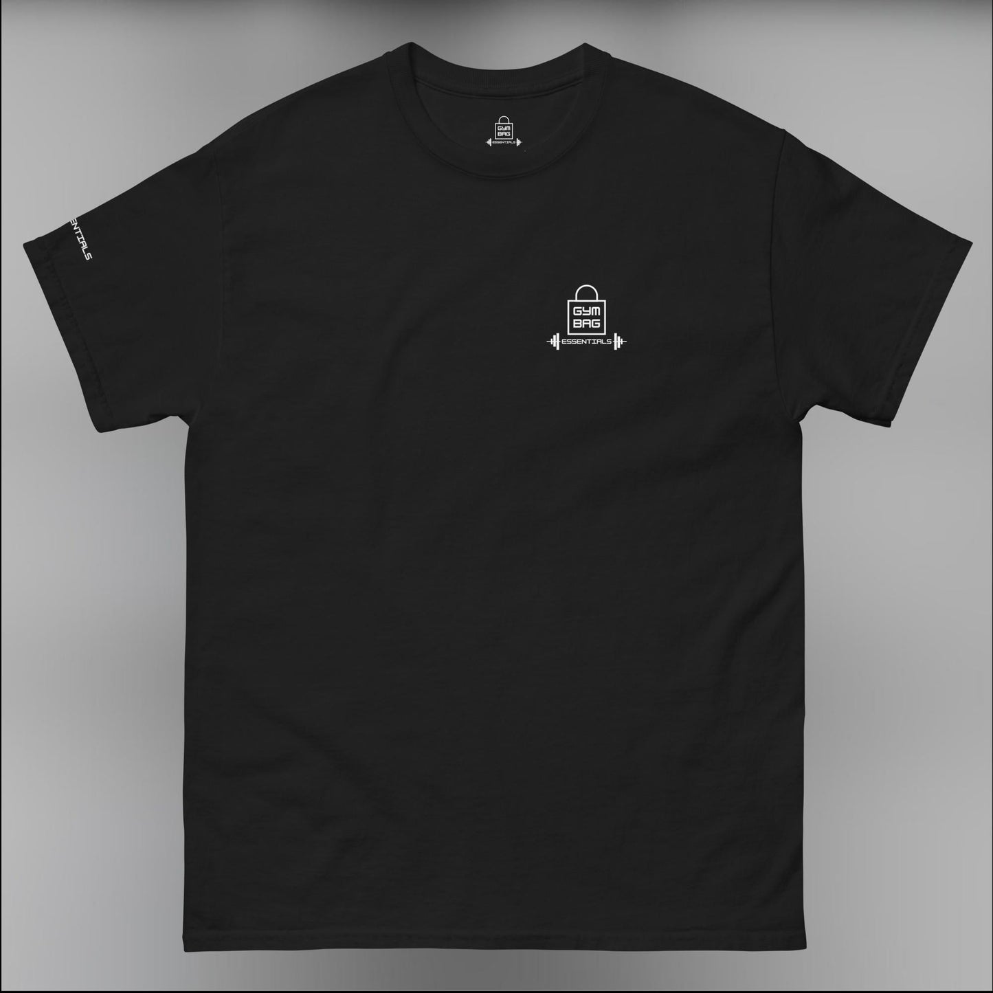 Gym Bag Essentials Classic Tee - White - Gym Bag Essentials