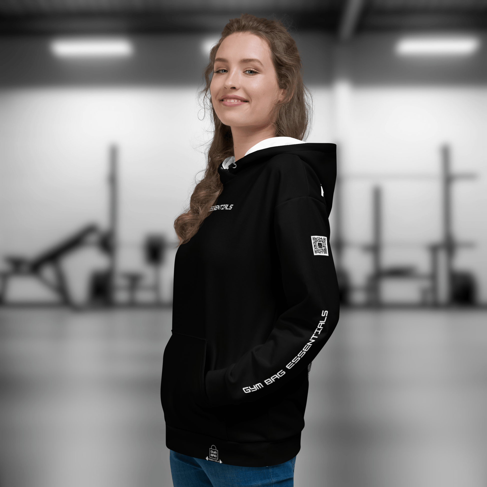 Gym Bag Essentials Contrast Hoodie - Gym Bag Essentials