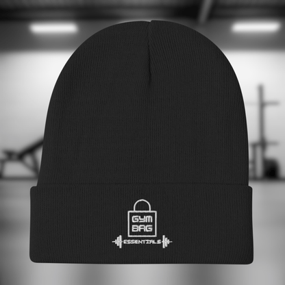 Gym Bag Essentials Embroidered Beanie - Gym Bag Essentials