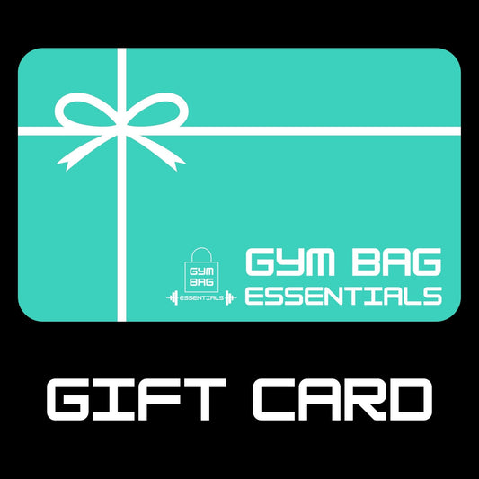 Gym Bag Essentials Gift Card - Gym Bag Essentials