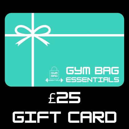 Gym Bag Essentials Gift Card - Gym Bag Essentials