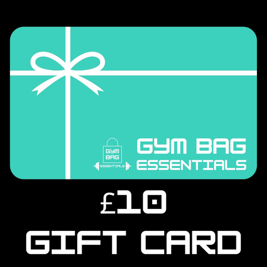 Gym Bag Essentials Gift Card - Gym Bag Essentials