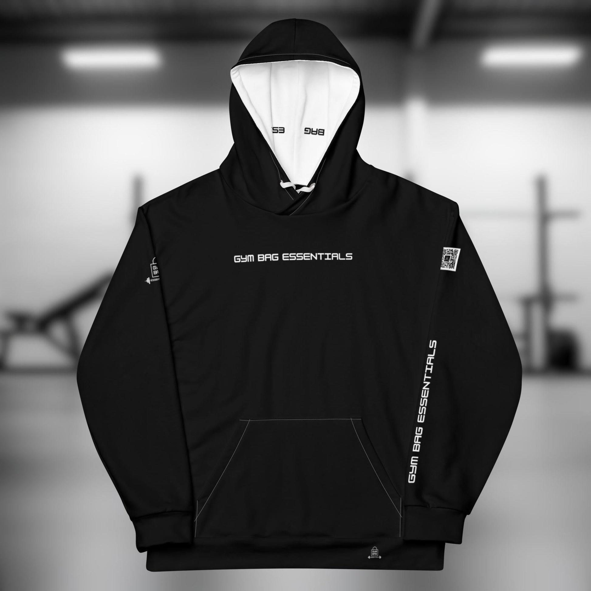 Gym Bag Essentials Hoodie - Black - Gym Bag Essentials