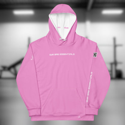 Gym Bag Essentials Hoodie - Pink - Gym Bag Essentials