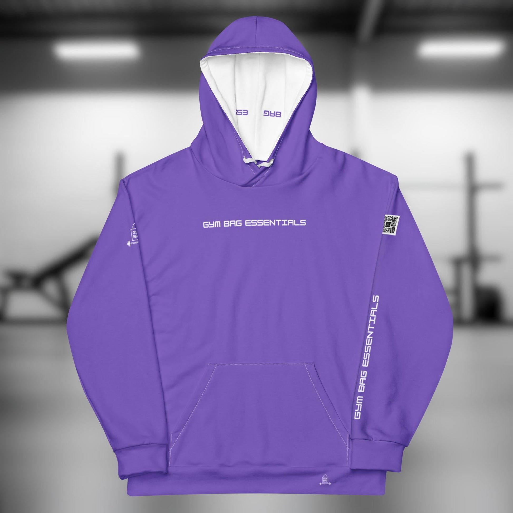 Gym Bag Essentials Hoodie - Purple - Gym Bag Essentials