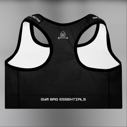 Gym Bag Essentials Padded Sports Bra - Chalk - Gym Bag Essentials