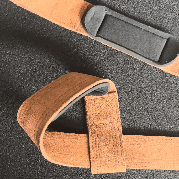 Gym Lifting Straps (Leather) - Gym Bag Essentials
