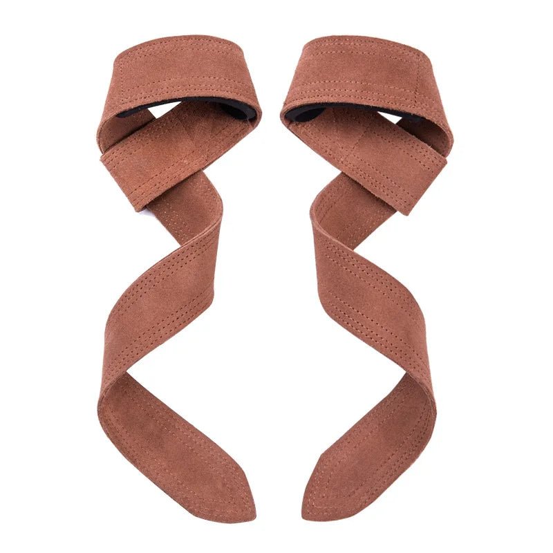 Gym Lifting Straps (Leather) - Gym Bag Essentials