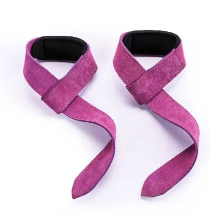 Gym Lifting Straps (Leather) - Gym Bag Essentials