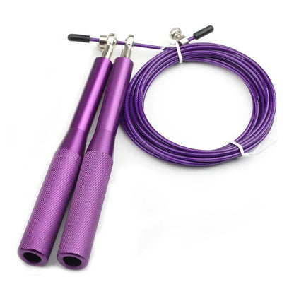 Heavy Steel Wire Speed Jump/Skipping Rope - Gym Bag Essentials