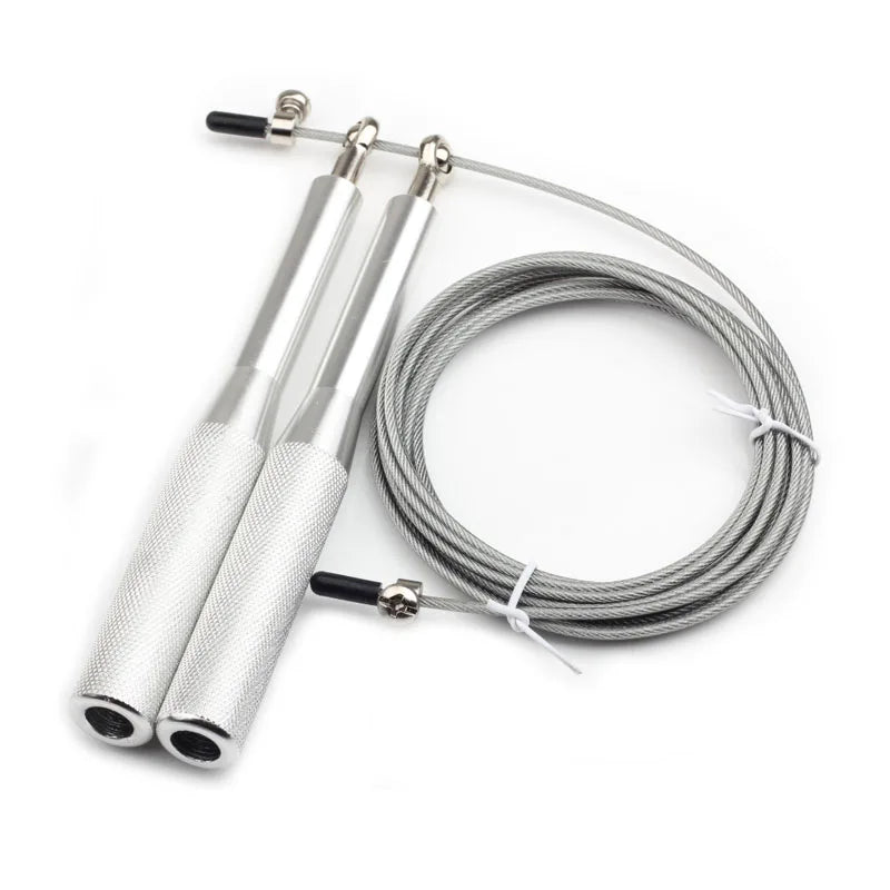 Heavy Steel Wire Speed Jump/Skipping Rope - Gym Bag Essentials