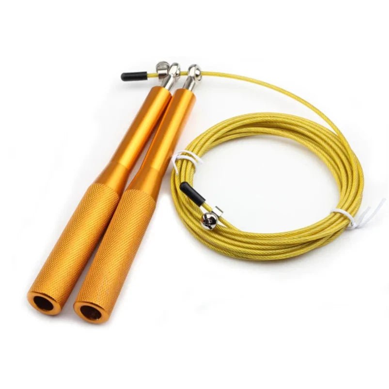 Heavy Steel Wire Speed Jump/Skipping Rope - Gym Bag Essentials