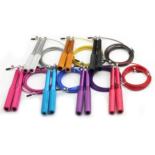 Heavy Steel Wire Speed Jump/Skipping Rope - Gym Bag Essentials